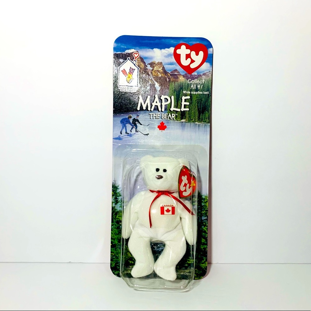 🆕 TY McDonald’s Maple the Bear Beanie Baby
Vintage!